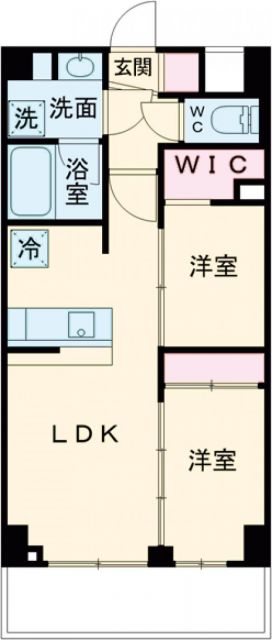 ジニア西馬込アジールコートの間取り写真