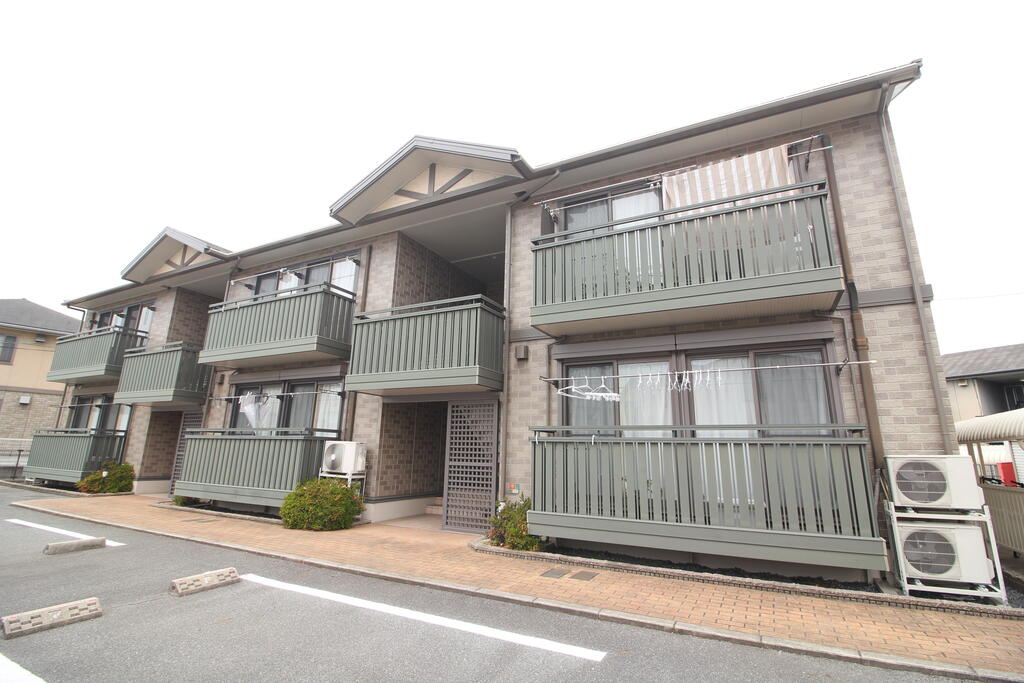 建物外観　西阿知町の2DK物件♪