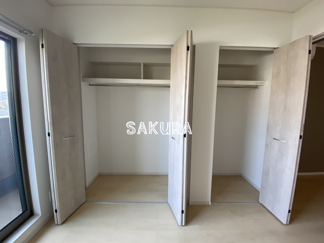 収納　お荷物の多い方でも安心のクローゼット付き♪