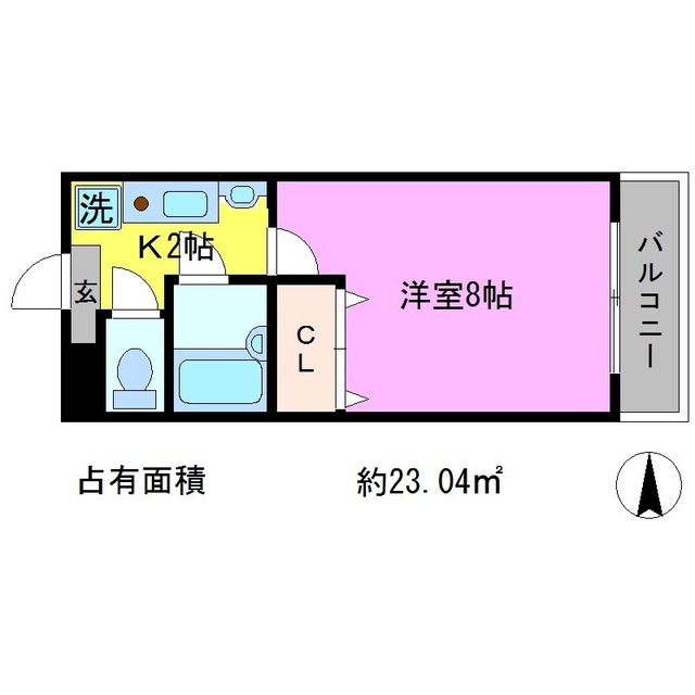 アミ宝ヶ池の間取り写真