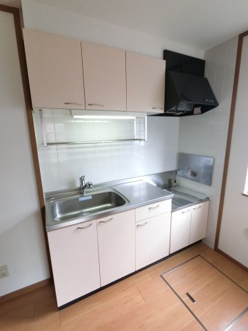 ＪＲ成田線 安食駅 徒歩7分 2階建 築26年のキッチン写真