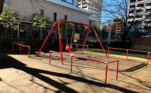 公園　白高児童遊園（公園）まで77m