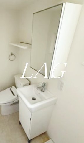 洗面設備　洗面台です。