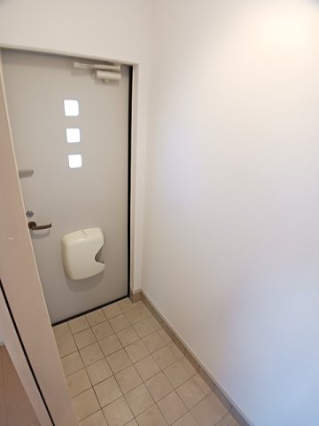 玄関　明るい玄関です