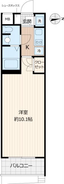 Beverly Homes 赤塚公園IIの間取り写真