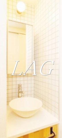 洗面設備　洗面台です。