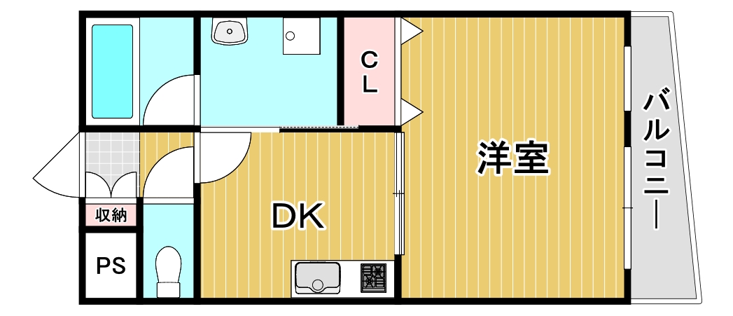 グレースA&Kの間取り写真