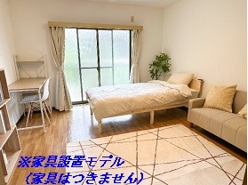 ロンサム/法人契約で最大6部屋契約可能の居間写真
