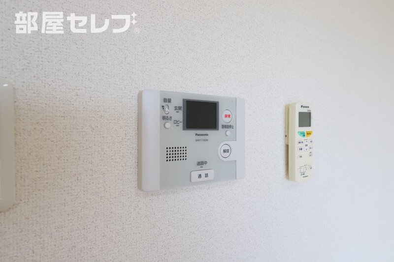 セキュリティ　ＴＶモニターホンで来客時も確認できます。