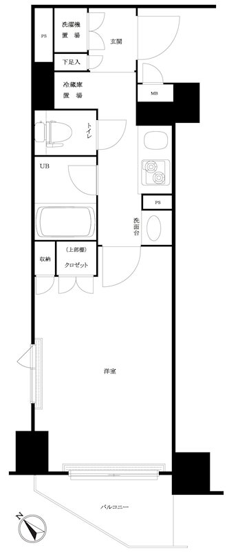 ルーブル大塚伍番館の間取り写真
