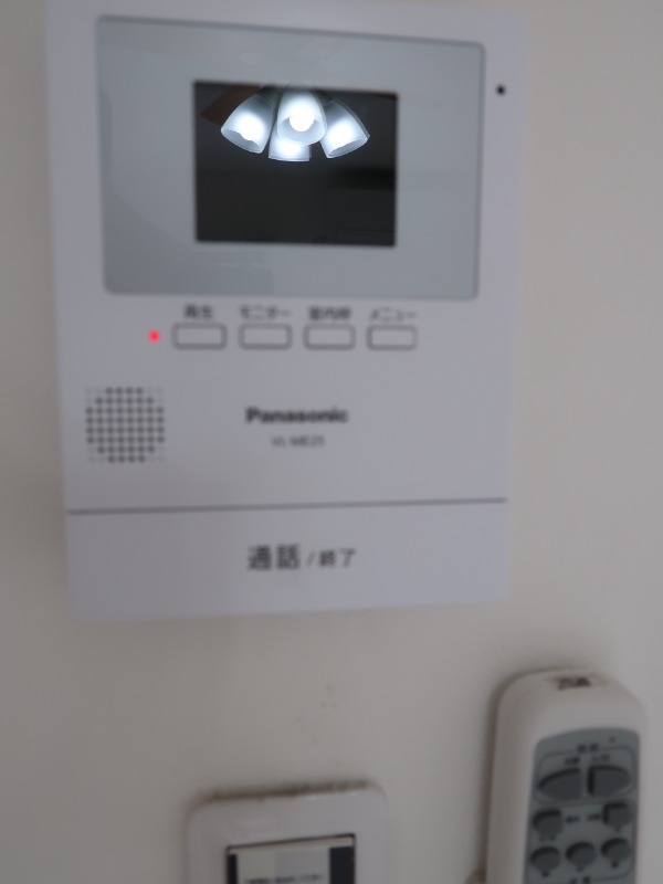 セキュリティ　※別部屋写真参照