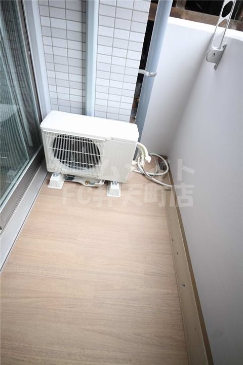 バルコニー　落ち着いた時間を過ごせるバルコニーです