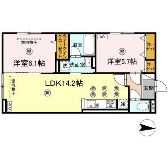 Villa Plumの間取り写真