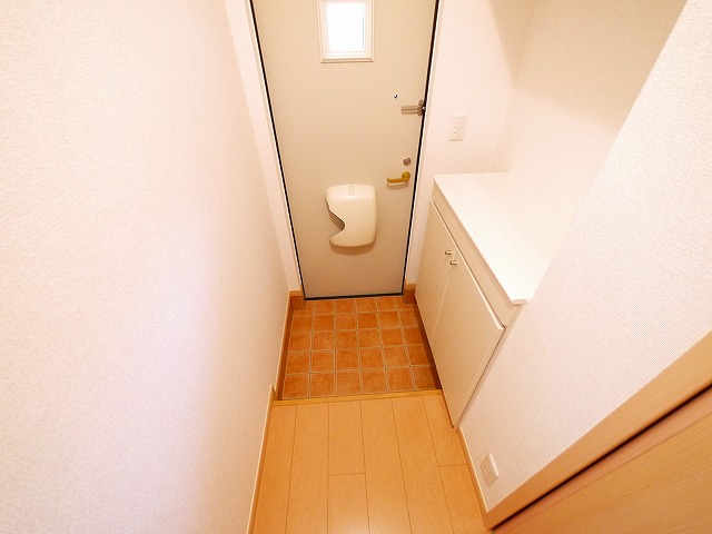 玄関　明るい玄関です