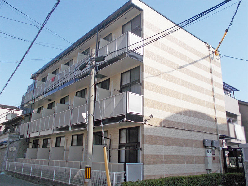 大阪市住吉区墨江のマンションの建物外観