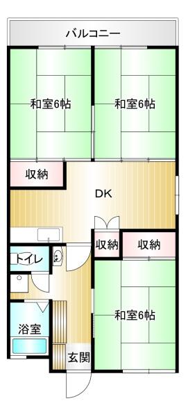 ダイマルコーポ柏の森の間取り