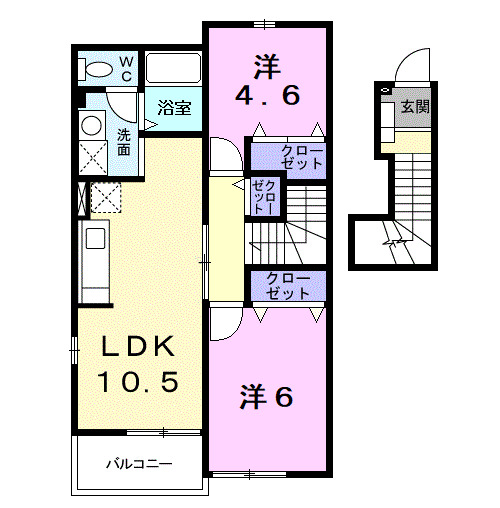 カーサエスタ参番館_間取り_0