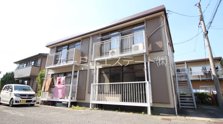 建物外観　全戸角部屋！