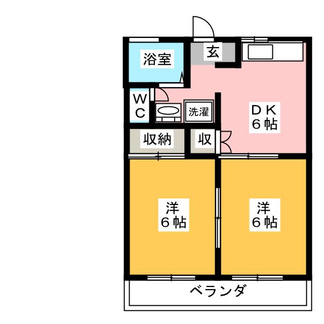 ラフィネ阿児の間取り