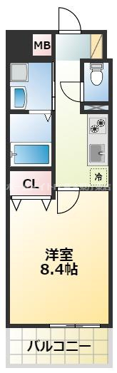 上益城郡御船町大字小坂のマンションの間取り