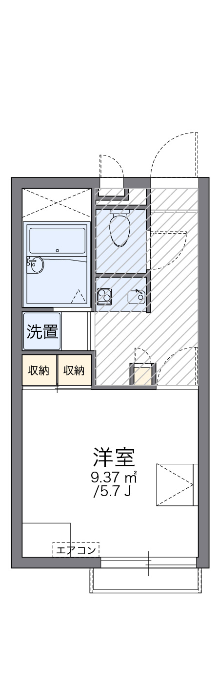 レオパレスアイの間取り