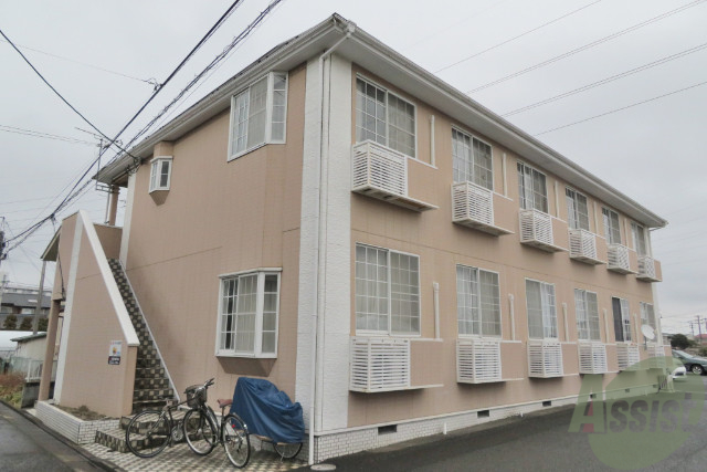 建物外観　仙台市若林区遠見塚２「ホワイトキャッスル遠見塚７番館」