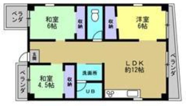 エル久我山の間取り