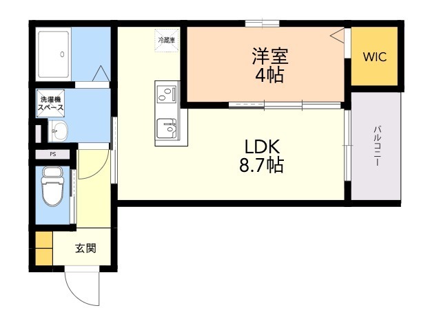 ｒｏｂｏｔ　ｈｏｍｅ　今宿の間取り