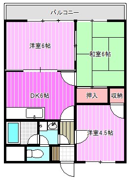 磯城郡川西町大字結崎のマンションの間取り