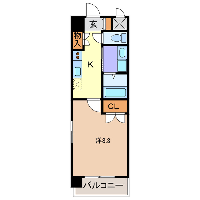 ララステージ熱田の間取り