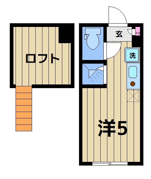 エスタディオ北千住の間取り