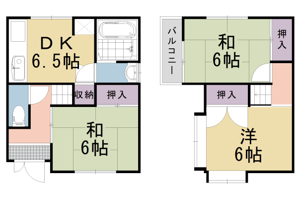 京都市伏見区久我本町のその他の間取り