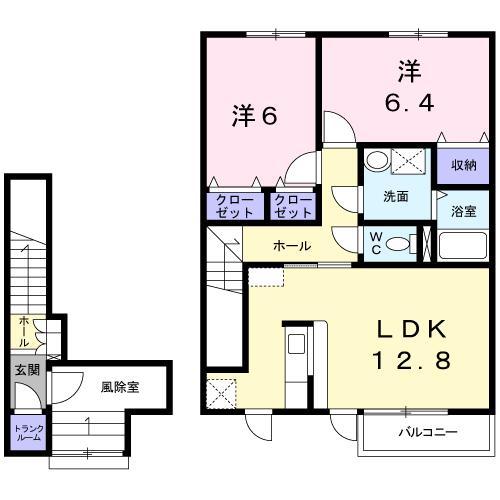 【プレアデス（滝川）の間取り】