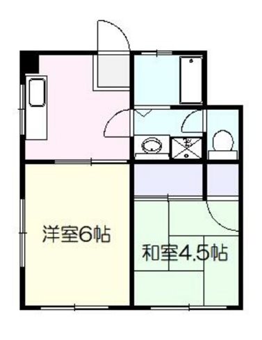 山茂登マンションの間取り