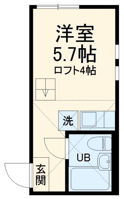 ユナイト野島アレッサンドロの間取り