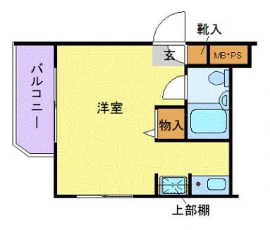 【パレ・ドール八王子IIの間取り】