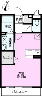 【エスポワールの間取り】