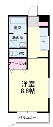 ティアラ西伊場の間取り