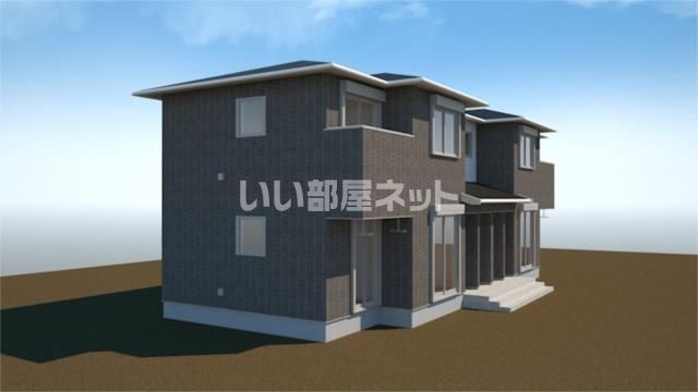 秦野市渋沢のアパートの建物外観