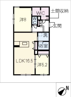 アーシャ太閤の間取り