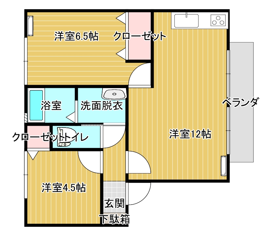 ラ・エトワールの間取り