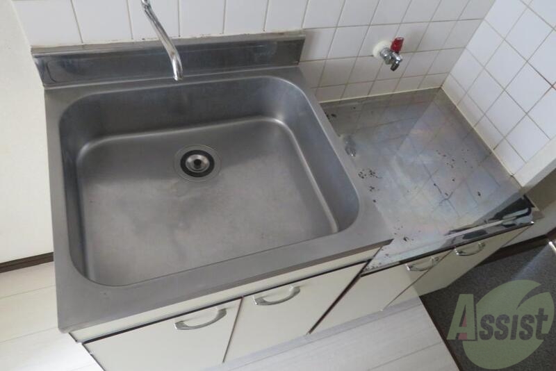 キッチン　ガスコンロはプロパンガスであれば自由に設置可能です。