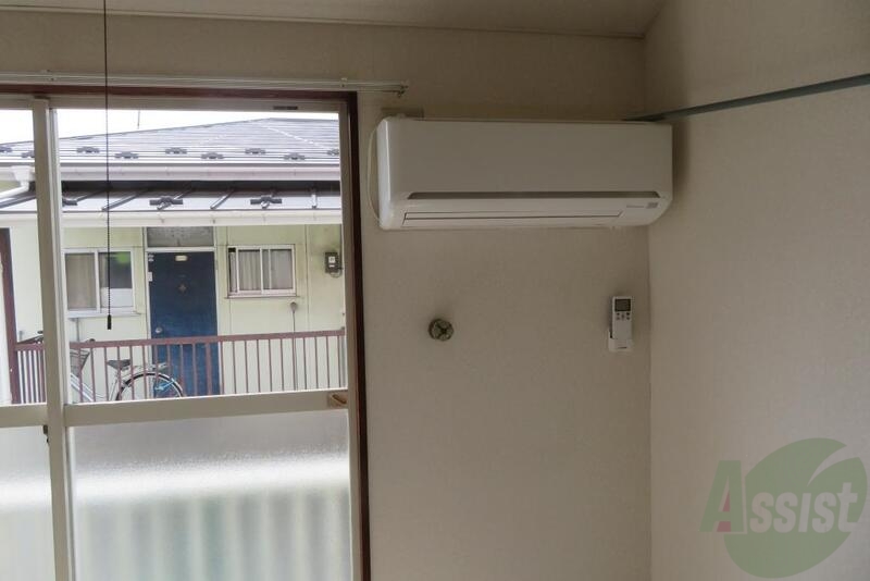 その他設備　エアコン付きで１年通して快適に過ごせますね。