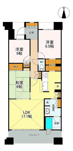 パークホームズ御器所の間取り