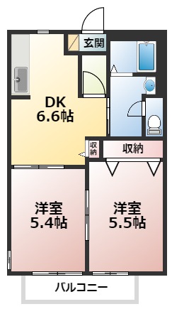 ディアスふじの間取り