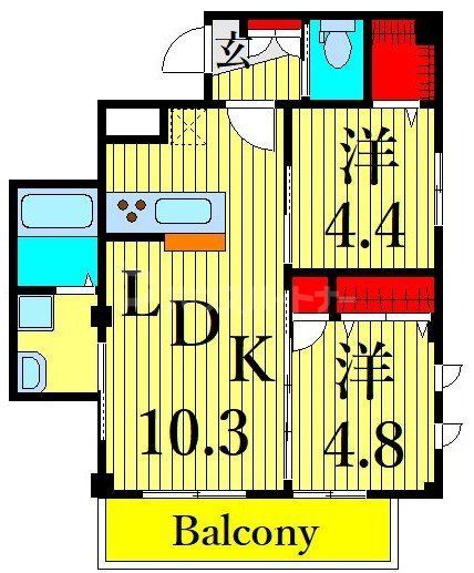 秋風の間取り