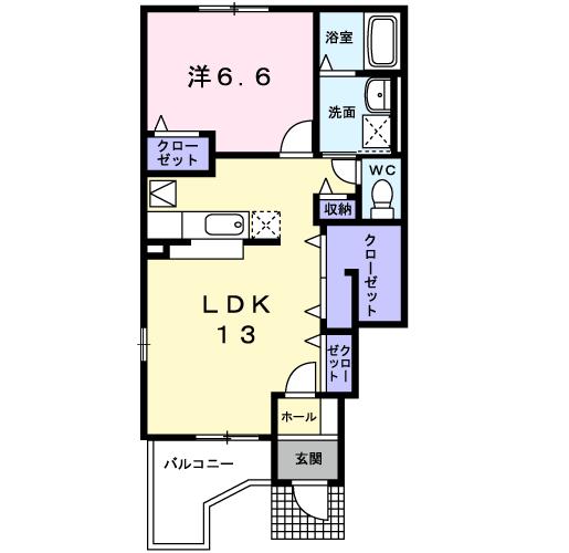 ヴァンベール　IIの間取り