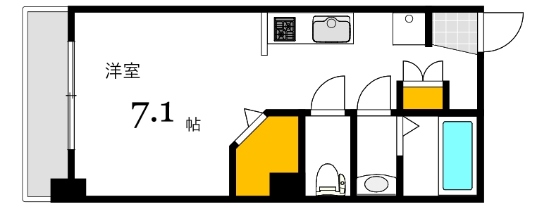 グレース本川の間取り