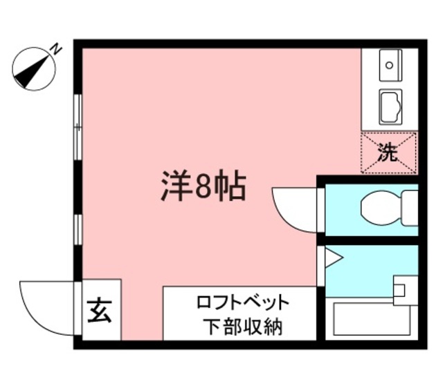 稲城市百村のマンションの間取り