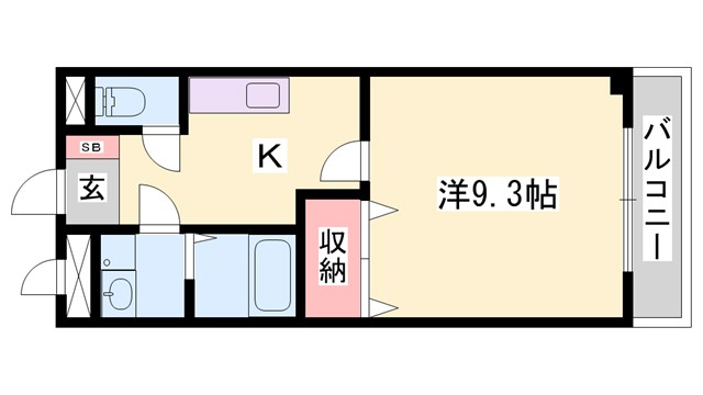 パーソナル飯田１２の間取り